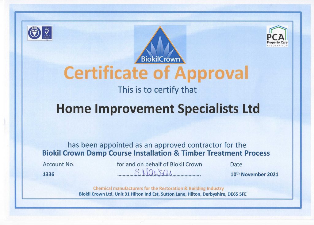 Certificate of Approval